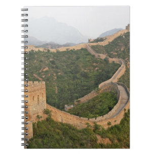 Cuaderno Gran Muralla de China en Jinshanling, China, Asia