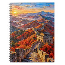 Gran Muralla en Fuego de Otoño