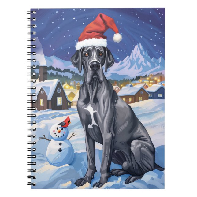 Cuaderno Gran Navidad de Invierno Dane Wonderland (Frente)