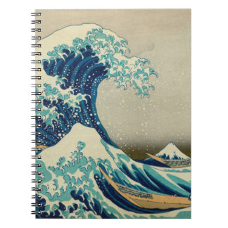 Cuaderno Gran ola de Kanagawa y arte japonés/Japón