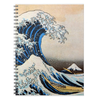 Cuaderno Gran ola, Hokusai, Ukiyo-e