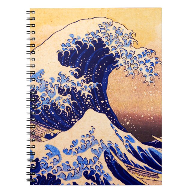 Cuaderno Gran onda de Hokusai (Frente)