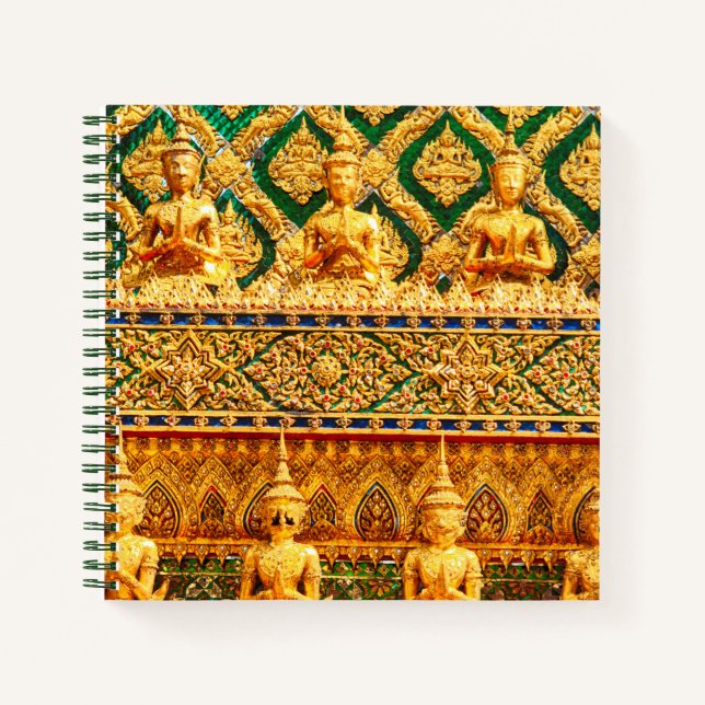 Cuaderno Gran Palacio en Bangkok, Tailandia (Anverso)