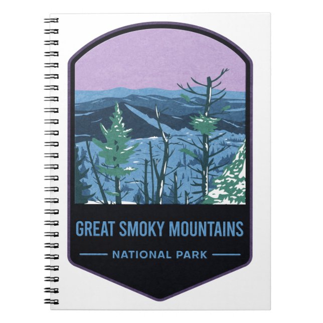Cuaderno Gran Parque Nacional de Montañas Smoky (Frente)