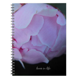 Cuaderno Gran Peony Bud Rosa