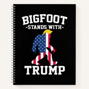 Cuaderno Gran pie de página con las elecciones de Trump de 