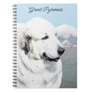 Cuaderno Gran pintura en los Pirineos - Arte original del p