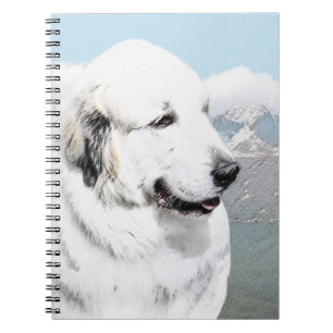 Cuaderno Gran pintura en los Pirineos - Arte original del p