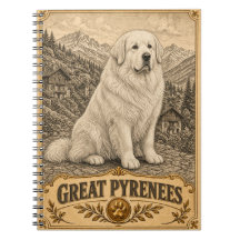 Gran Pirineo, Perro Patrimonio Vintage