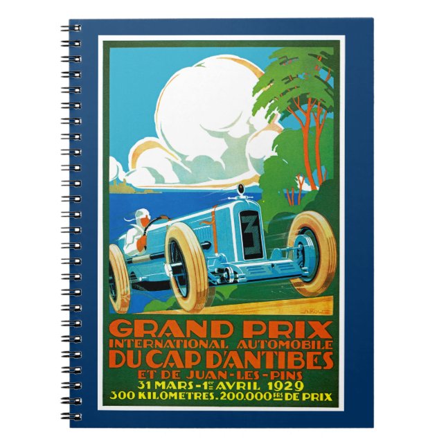 Cuaderno Gran Premio de Cabo de Antibes (Frente)