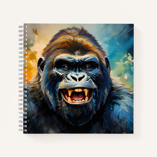Cuaderno Gran sonrisa de Gorilla (Anverso)