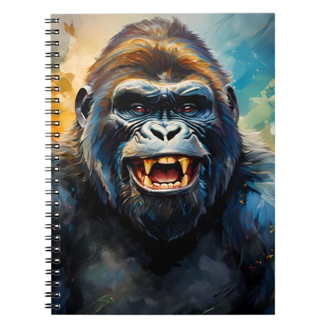 Cuaderno Gran sonrisa de Gorilla (Frente)