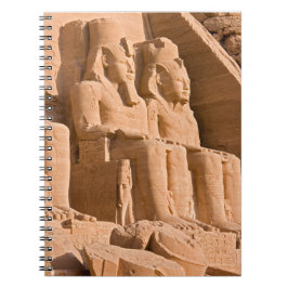 Cuaderno Gran templo de Abu Simbel - Ramses II - Egipto