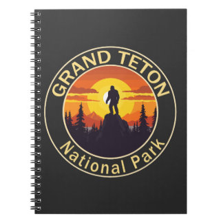 Cuaderno Gran Teton National Park Bigfoot