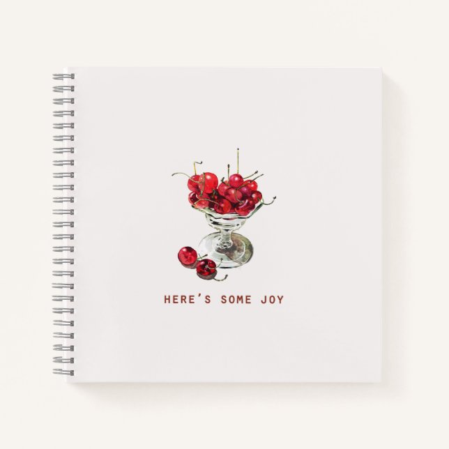 Cuaderno Granada de verano fruta fresca dulce  (Anverso)