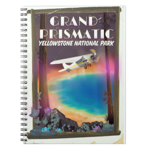 Cuaderno Grand Prismatic, Parque Nacional Yellowstone, EE.