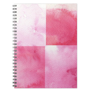 Cuaderno grandes banderas de la acuarela para su diseño