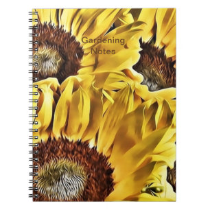Cuaderno Grandes Girasoles Audaces