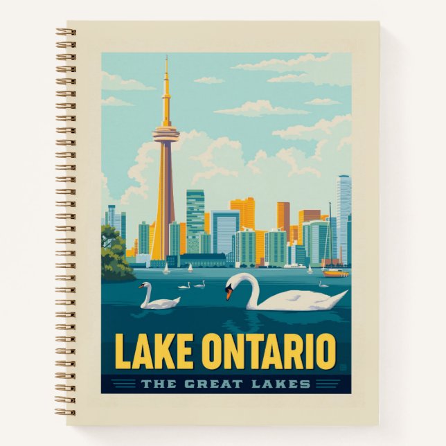 Cuaderno Grandes Lagos | Lago Ontario (Anverso)