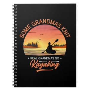 Cuaderno Grandma Kayaking