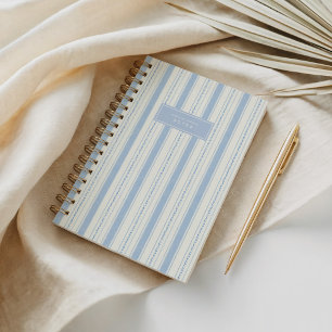 Cuaderno Grandmillennial Marfil y Azul Chinoiserie Vintage