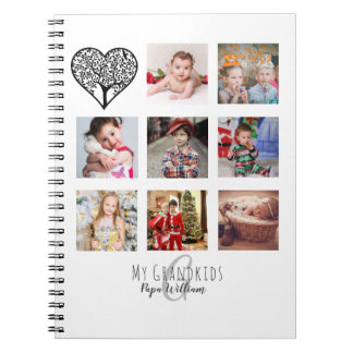 CUADERNO GRANDPA GIFT COLLAGE DE FOTOS ORGULLOSA GRANDAD