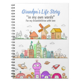 Cuaderno Grandpas Journal registra el estilo de vida de los