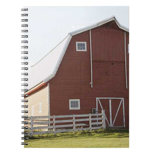 Cuaderno Granero en paisaje rural (Frente)