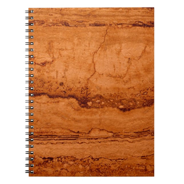 Cuaderno Granito de cañón de cobre, oro ámbar montañas Sedo (Frente)