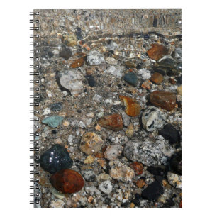 Cuaderno Granito de guijarros en el lago Tenaya en Yosemite