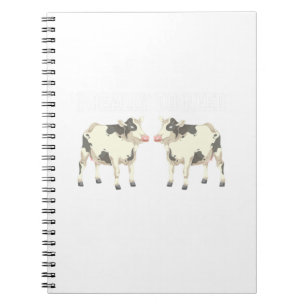 Cuaderno Granja de ganadería para vacas de labranza. Diseño