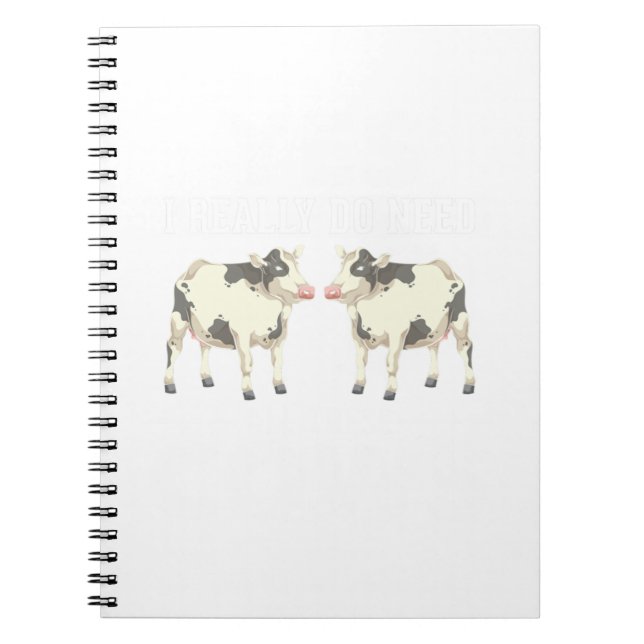 Cuaderno Granja de ganadería para vacas de labranza. Diseño (Frente)