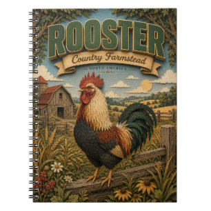 Cuaderno Granja Gallo Campo POPCUT