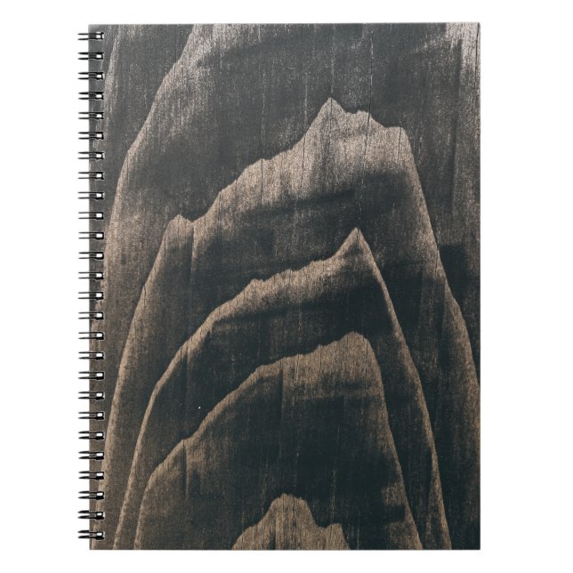 Cuaderno Grano de Madera de Siglos de Antigüedad (Frente)