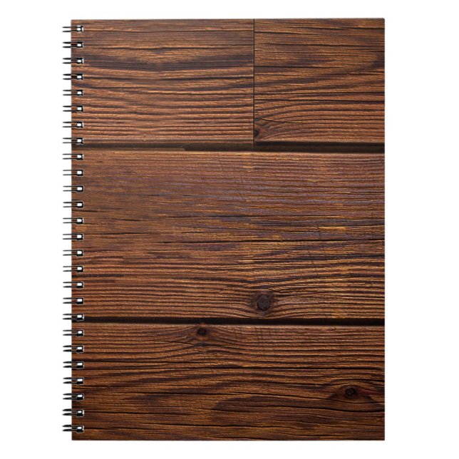 Cuaderno Grano de madera de textura lavado (Frente)