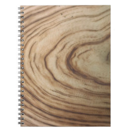 Cuaderno Grano de Madera Rústico Boda Minimalista Elegante