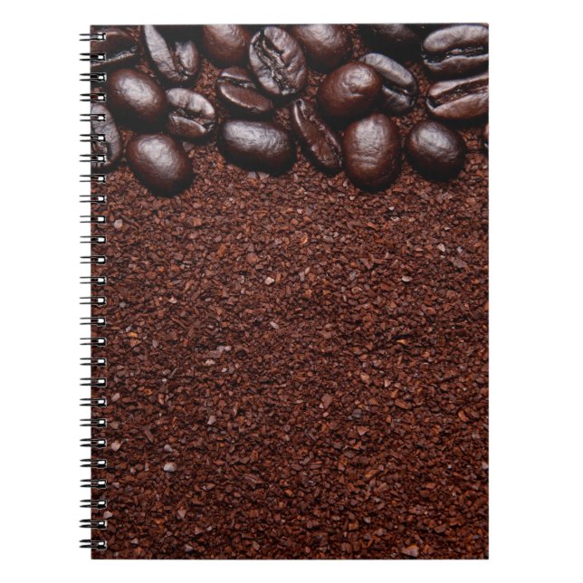 Cuaderno Granos de café - plantillas modificadas para (Frente)