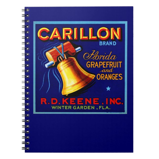 Cuaderno Granos de Carillon Florida (Frente)