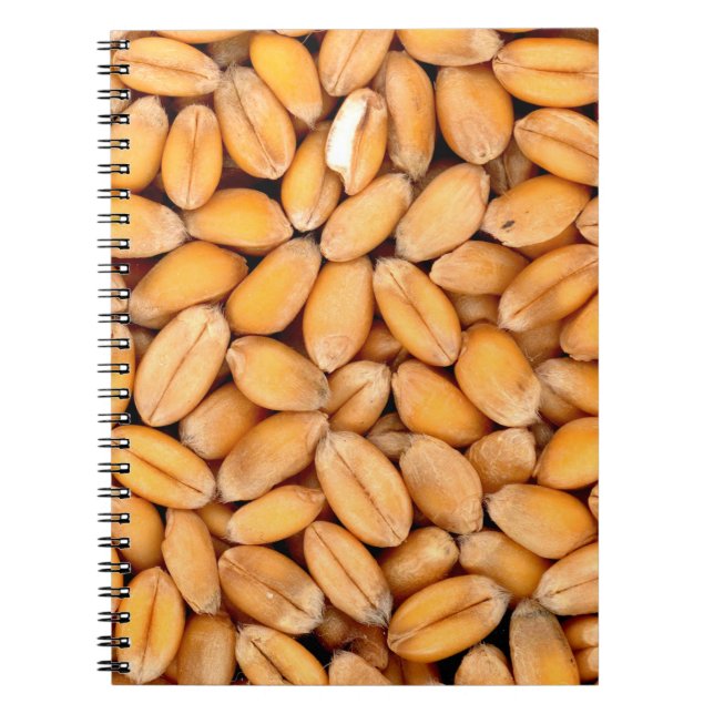 Cuaderno Granos de trigo cereales alimentarios (Frente)
