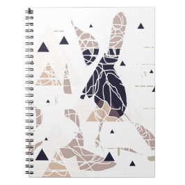 Cuaderno graph paper diseño triangle soft by SIRAdesign