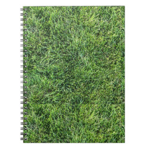 Cuaderno Grasa verde divertido patrón de textura foto real