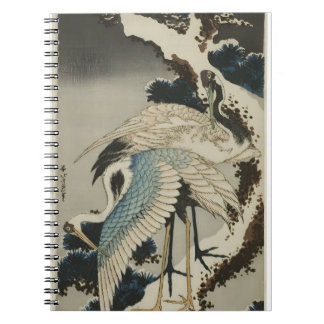 Cuaderno Grasas sobre la pina cubierta de nieve - Japonés v