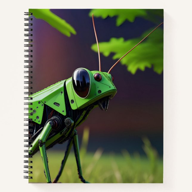 Cuaderno Grasshopper mecánico (Anverso)