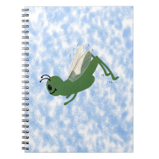 Cuaderno Grasshopper Whimsical Personalizado Art