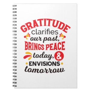 Cuaderno Gratitud Aclara Nuestro Pasado – Arte Inspirador