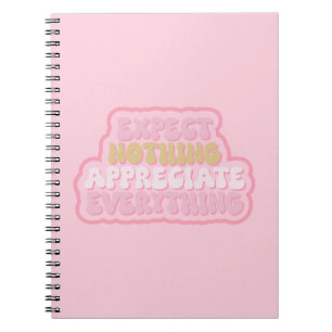 Cuaderno Gratitud Cita Decoración De Pared