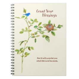 Cuaderno Gratitud de Rosa y burla