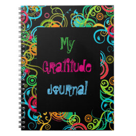 Cuaderno Gratitud espiral