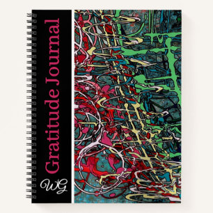 Cuaderno Gratitude Journal Graffiti Arte personalizado