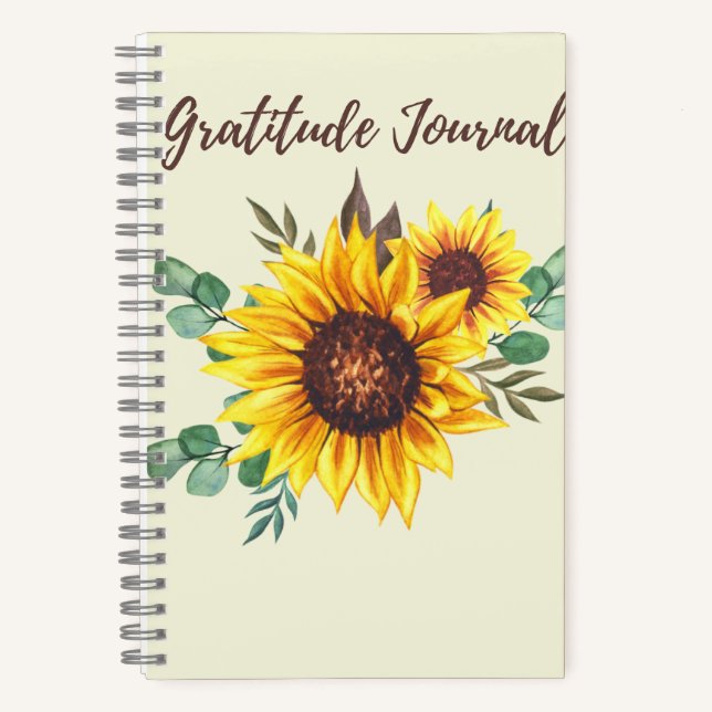 Cuaderno Gratitude Journal-Spiral Notebook (Anverso)